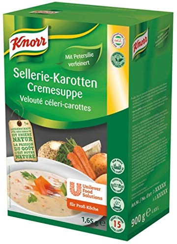 Knorr Mélange sec de soupe au céleri et carottes (raffinée au persil) 1 paquet (1 x 1,65 kg)