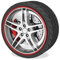 OCC MOTOR SPORT CAR ALLOY WHEEL RIM PROTECTORS - ALLOY RIM PROTECTORS RED 6 METRES