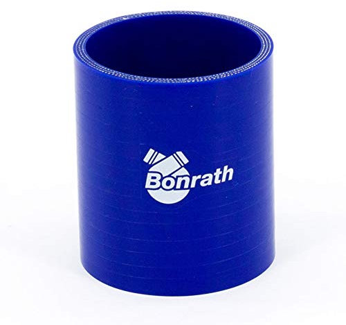 Bonrath Durite Silicone droite - Longueur: 76mm - Ø54mm, Blue