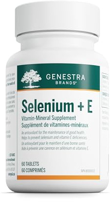 Genestra Brands Selenium + E | Provides antioxidant Support | 60 Tablets