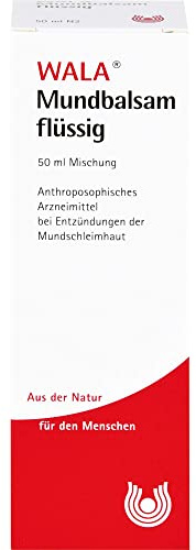 WALA Mundbalsam flüssig bei Erkrankungen des Mund- und Rachenraumes, 50 ml Lösung