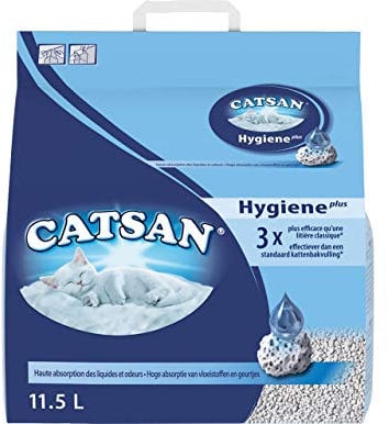 Catsan – Catsan Hygiene Plus Katzenstreu – Für Katzen – 11,5 l (x1)