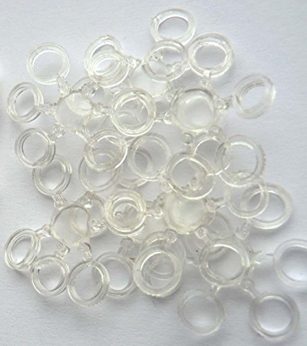96x Latex Pellet Bands 10mm Suitable for fishing carp hair rigs and hooks