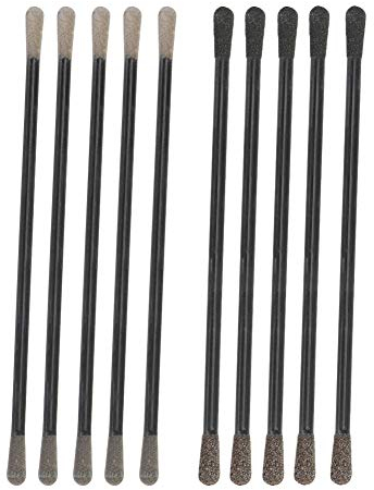 SCOTTCHEN Palillos de lijado para detalles finos de grano 120/180 y 400/800-10 unidades