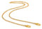 Xiazw Feine Geldbörse Kette Schulter Umhängeriemen Tasche Zubehör Charm Dekoration (Gelbes Gold, 116 cm)