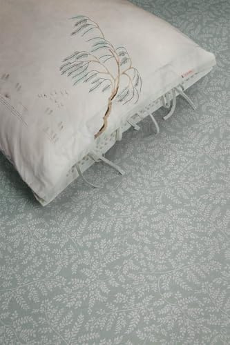 Pip Studio Spanbettlaken Leafy Grün 100x200/220