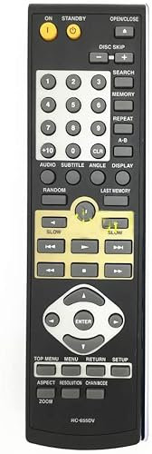 Telecomando di ricambio universale adatto per RC-655DV DV-CP704 DV-CP704S DV-CP706 HT-CP807 HT-S907 DVCP706 HTCP807 HTS907 per lettore DVD ONKYO
