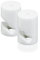HALOTEC | Pack 2 Soporte Descentralizador Blanco | Lámparas de pared o techo | Fijación Segura Gancho en V | Para fijar Cable diametro hasta 8mm | Instalación Fácil Incluye tornillos y tacos