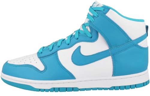 NIKE Herren Dunk High Retro Sneaker, Laser Blue Laser Blue White, 44 EU