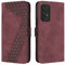 OKZone Coque pour Samsung Galaxy A23 4G/5G/M13 4G/M23/F23 5G, Etui Protection Housse Premium en Cuir PU Portefeuille Étui Téléphone [Fermoir Magnétique] [Fentes pour Cartes] Flip Case（Rouge
