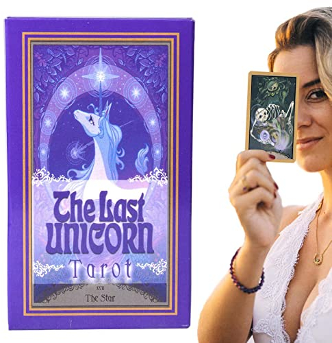 Tarotkarten The Last Horse Tarot Orakelkarten, Tarot Cards Set Englische Version, Tarotkartendecks Für Anfänger, Profis, Wahrsagen, Kartendeck, Tischbrettspiel