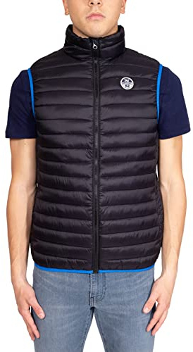 NORTH SAILS - Men's Sleeveless down Jacket with Logo Tape - Size L