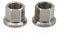 M14 x 1mm Ti Titanium BMX 14mm Wheel Nuts, 17mm Hex Flange Head, MTB