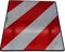 CR-MOESANCO® Placa V20 50x50cm HOMOLOGADA de Aluminio para la Señalisacion de Carga Que Sobresale del veiculo, Remolque, Portabicicletas etc..