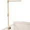 Promise Babe Baby Mobile Halterung Holz für Babybett, Klassic Design Wickeltisch Klassic Laufstall DIY Baby Mobile Halter Gestell Stange Laufstall Deco für Aughängung Mobile Spieluhr Windpsiel