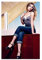 Scarlett Johansson 5 Poster auf Leinwand, Schlafzimmer, Dekoration, Sport, Landschaft, Büro, Raumdekoration, Geschenk, ungerahmt, 30 x 45 cm