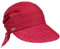 Seeberger Damen Sonnenhut Stroh-/Stoffcap, Einfarbig, Gr. one Size, Feuer (Feuer 20)