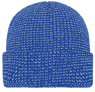 myrtle beach Reflective Winter Beanie - Strickmütze mit reflektierenden Akzenten | Farbe: royal | Grösse: one size