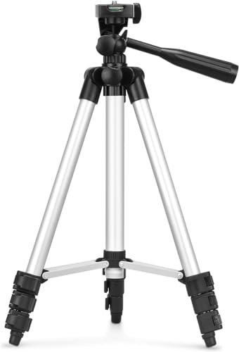 Treppiede portatile con filettatura M6 standard, compatibile con proiettori e fotocamere