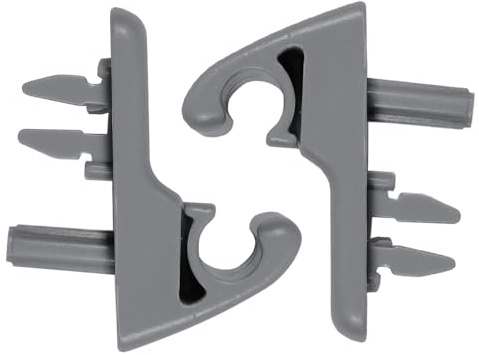 CANJPTON Parasole per auto Clip Gancio per parasole Retainer Gancio Supporto Gancio Compatibile con FIAT 500 Bravo Doblo Fiorino Marea Palio Punto 713812631 735362747