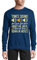 Atspauda Tones Sound, and roar and storm about me until I have set them down in notes Cotton Sweater Sweatshirt Pullover Jumper Navy Blue, marineblau, XS