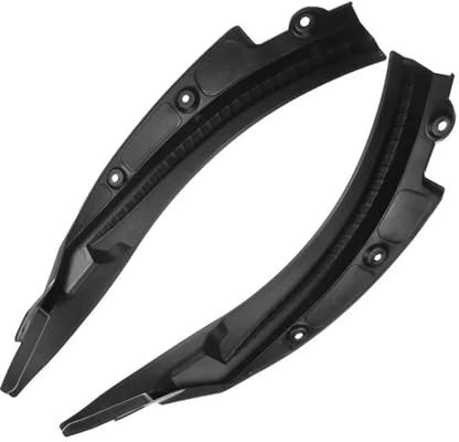 WEFOLEN Auto-Kotflügel Für Volvo XC60 2018-2024 1 Paar Innenverkleidungen Für Die Hinteren Radkästen des Autos, Schmutzfänger, Spritzschutz, Kotflügel Auto Kotflügel Rad Augenbraue