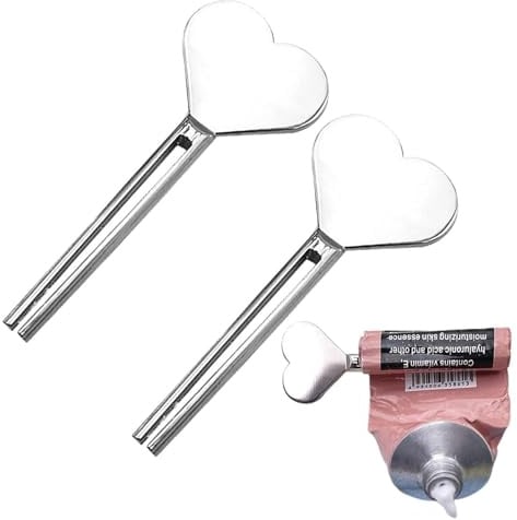 Zahnpasta-Entsafter – Schlüssel für Zahnpasta-Entsafter | Zahnpasta | Entsafter mit 2 Rohrschlüssel, Entsafter aus Metall, Entsafter