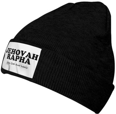 Herren Damen Beanie for Men Jehova Rapha, Der Gott, Der Heilt, Gefesselt Basic Beanie Warme Slouch Beanie Unisex Wintermütze Für Winter Winter Reisen
