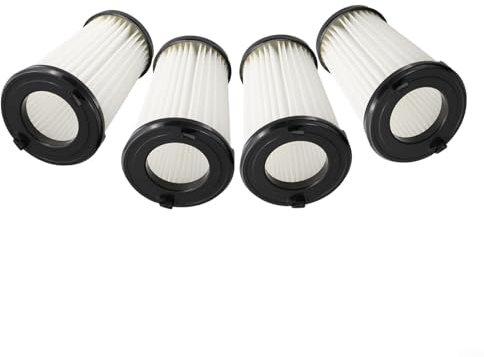 Juego de cuatro filtros de aspiradora de mano Electrolux, control eficaz del polvo, compatibles con los modelos Z B34 AK/Z B34 11/Z B34 14