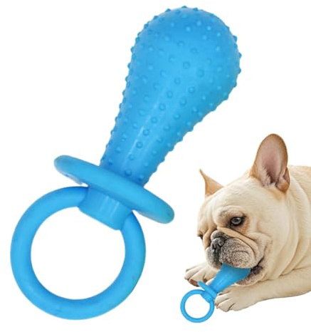 Kustimantu Kau-Schnuller für Hunde | Kauspielzeug aus Gummi für Hunde – Stressabbau für Hunde – sicherer Hundespielzeug mit komfortablem Design für Haus und Park