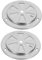 Uonlytech 2piezas Ventilación De Inoxidable Para Horno De Amortiguador Durable y Resistente Accesorio Para Cocinas y Secadores