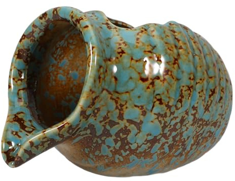 UPKOCH Pot Céramique Vintage pour Fontaine de Jardin Décor Extérieur avec Circulation Eau Apaisante Accessoire Décoratif pour Bassin et Patio