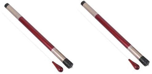 Aboiled 2pcs 38.3cm Rosewood Professional Music Conductor Portable Director Orchestra Conducting