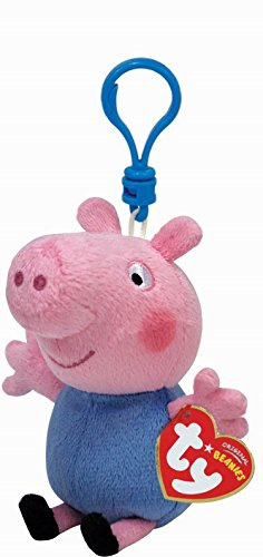 TY 46132 Peppa Clip - Schorsch 8.5cm