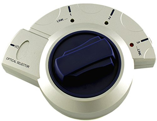 Ligawo Toslink Switch 3x1 – 3 SPDIF Geräte an 1 Toslink Eingang