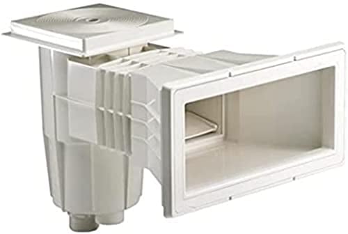 Fluidra 00252 - Skimmer 15 l pisc. horm. con Boca ampliación Tapa Cuadrada