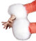 Cheerlife Damen Mädchen Faux Fell Pelz Armstulpen Stulpen Manschetten Fellstulpen Handschuhe Herbst Winter Weiß