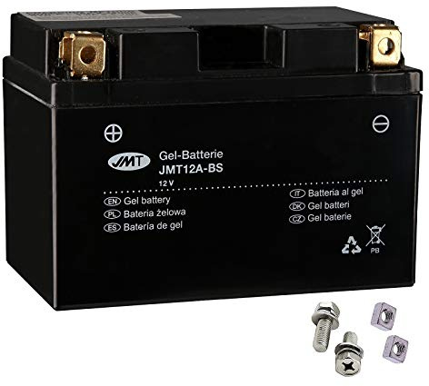 YT12A-BS JMT Gel Batterie für GSR 750 A ABS Baujahr 2012-2017