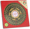 Chinesisches Feng Shui Luo Pan, Traditioneller Alter Kompass, 4 Feng Shui Kompass/Feng Shui Bagua Spiegel, Metall Bagua Luo Pfanne für Umfrage Geomantic Omen Exorcise Böse Geister Geomantic Omen Pan
