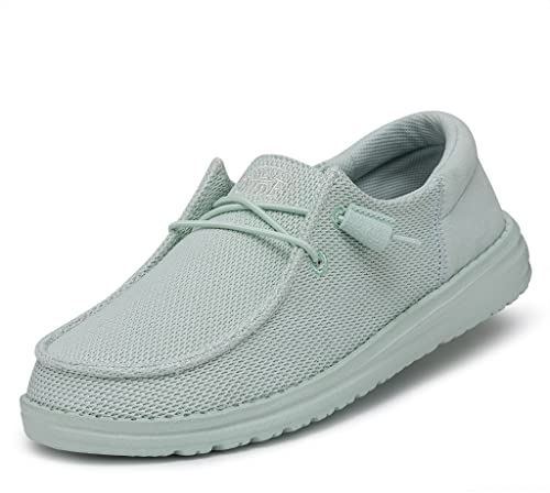HEYDUDE Damen Wendy Funk Mono Slip-On Schuhe Mokassin Style, Iced Mint, 39 EU