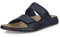ECCO Men's Cozmo Sandal, Marine Nubuck, 13.5/14 UK