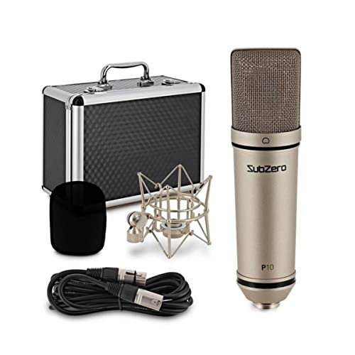 SUBZERO P10 Large Diaphragm Condenser Microphone with Accessories