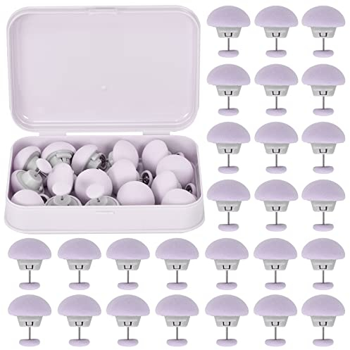 Zimoer 16 Stück Bettbezug Halter Clips Runde Pilzkopf Bettdecke Clips Anti Rutsch Grau Pilze Bettdecke Halter mit Aufbewahrungsbox Befestigung für Steppdecke Bettbezug Vorhang Socke Kleidung