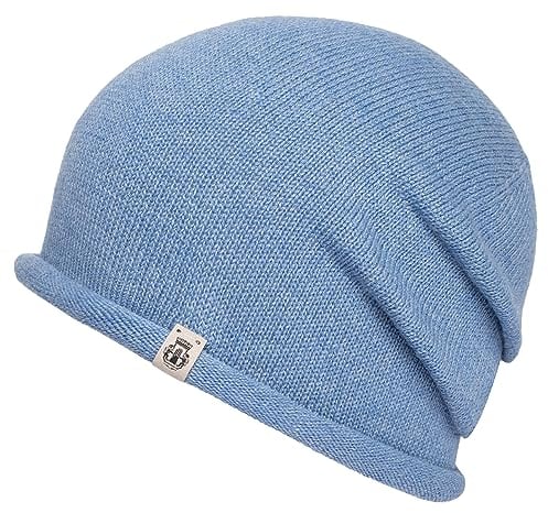 Roeckl Damen Casual Rib Mütze, Jeans, ONE Size