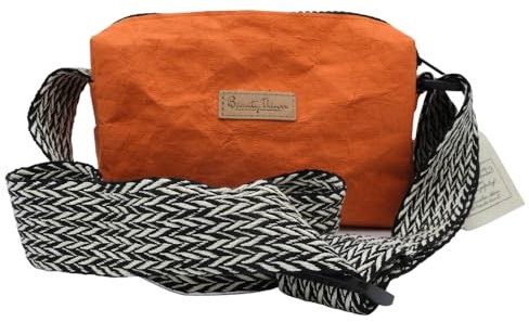 Schulter Tasche Polly Nature Farbe Mango