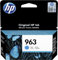 HP 963 Cyan Original Ink Cartridge, 3JA23AE#BGY