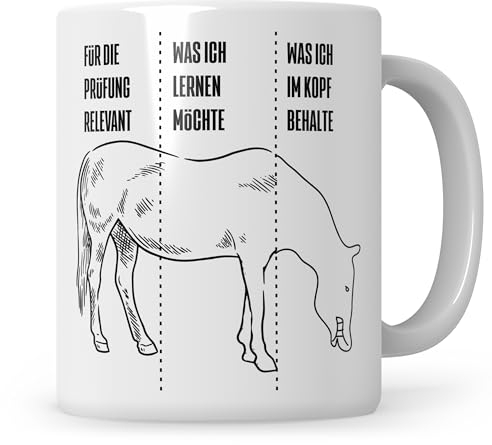 Sweetify Student Tasse, lustiges Studium Geschenk, Geschenke für Studentin, Erstsemester, Sarkasmus Ironie Teetasse, Kaffeetasse Uni Universität Vorlesung