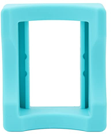 Cyrank Tassenhalter Für Trinkgläser, Rutschfester Silikon-Becherhalter Mit Integriertem Schlitz, Kleiner Stand-Becherhalter Mit Filzkanten-Rakel Für Aufkleber auf Tassen Und Flaschen(Blau)