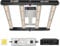 wolezek WK2400 LED Grow Lampe Vollspektrum mit 5000K Sam-sung Dioden, 240W Dimmbare Pflanzenlampe mit Daisy Chain, 60x60CM Faltbare Grow Light, Wachstumslampe für Gemüse Blume 90x90CM Abdeckung