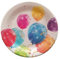 ALMACENESADAN, 5121, Pack fiesta cumpleaños; pack 8 platos de cartón 23 cm; de la licencia (Globos)